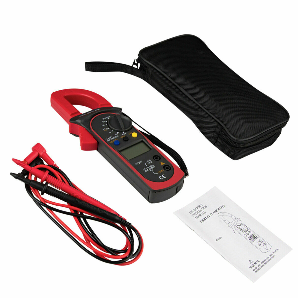 Professional Digital Clamp Meter - High-Precision AC/DC Multimeter & Electrical Circuit Tester