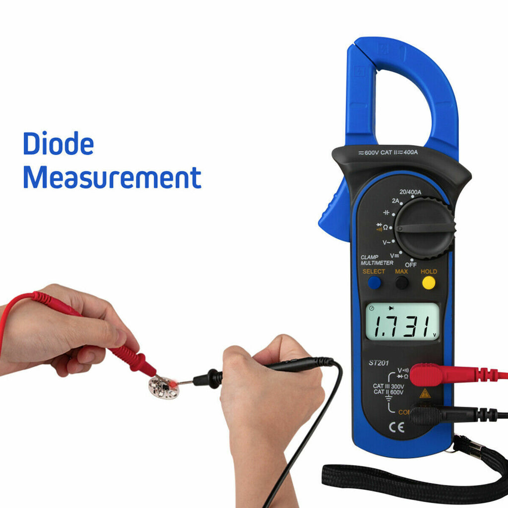 Professional Digital Clamp Meter - High-Precision AC/DC Multimeter & Electrical Circuit Tester